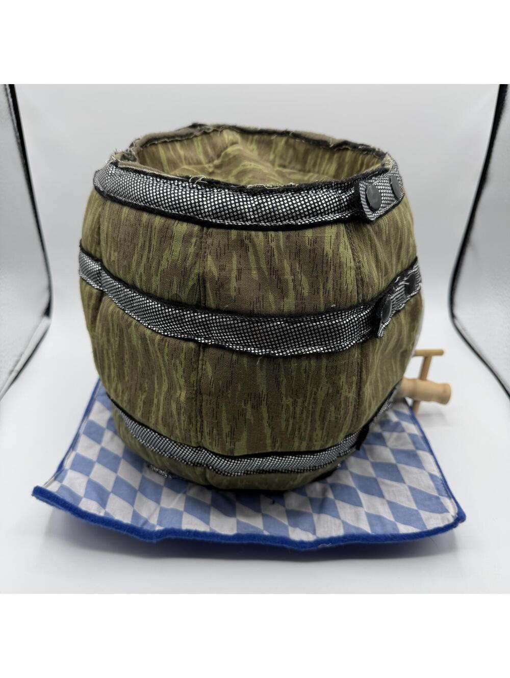 Oktoberfest Beer Barrel Party Hat - Picture 2 of 8